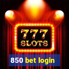 850 bet login